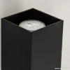 New Straluma Wandlamp zwart rechthoek up+down gu10