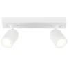 Shop Straluma Witte 2-lichts opbouwspot GU10 verstelbaar