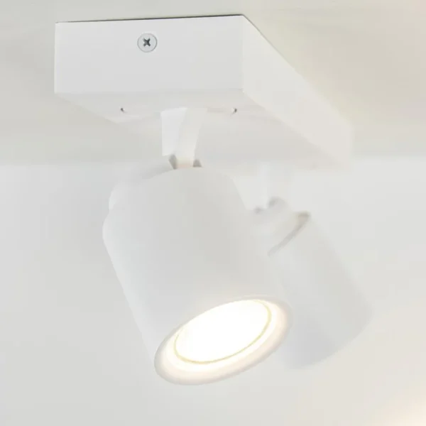 Shop Straluma Witte 2-lichts opbouwspot GU10 verstelbaar