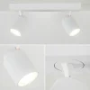 Shop Straluma Witte 2-lichts opbouwspot GU10 verstelbaar