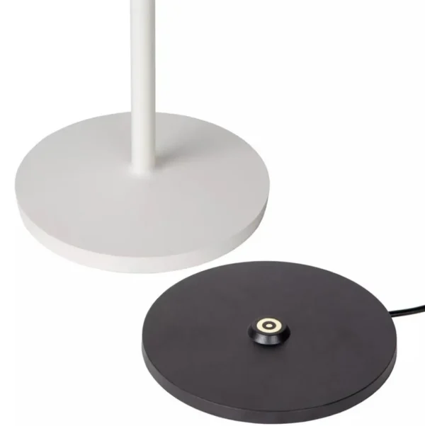 Fashion Straluma Witte tafellamp oplaadbaar inclusief dimbaar LED IP54