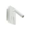 witte_wandlamp_vierkant_i_0.webp Clearance Straluma Witte wandlamp vierkant inclusief LED en spot