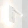 witte_wandlamp_vierkant_i_1.webp Clearance Straluma Witte wandlamp vierkant inclusief LED en spot