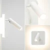witte_wandlamp_vierkant_i_2.webp Clearance Straluma Witte wandlamp vierkant inclusief LED en spot