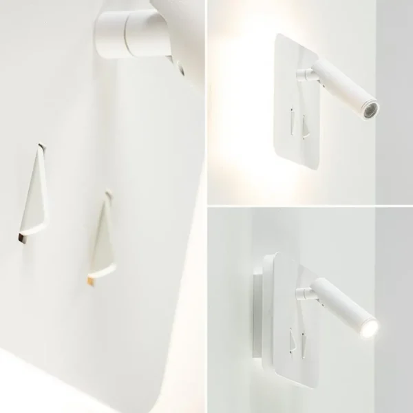 witte_wandlamp_vierkant_i_3.webp Clearance Straluma Witte wandlamp vierkant inclusief LED en spot
