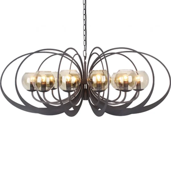 zwart_metalen_hanglamp_me_0.webp Flash Sale Straluma Zwart metalen hanglamp met smoke glas