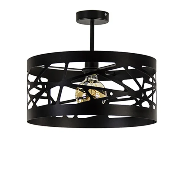zwart_metalen_plafondlamp_0.webp Cheap Straluma Zwart metalen plafondlamp Scandinavisch