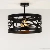 zwart_metalen_plafondlamp_1.webp Cheap Straluma Zwart metalen plafondlamp Scandinavisch