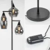 zwart_metalen_vloerlamp_m_2.webp Discount Straluma Zwart metalen vloerlamp met titanium glazen kappen