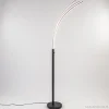 Flash Sale Straluma Zwarte boog vloerlamp LED dimbaar