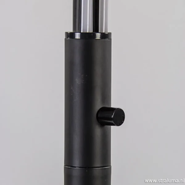 Flash Sale Straluma Zwarte boog vloerlamp LED dimbaar