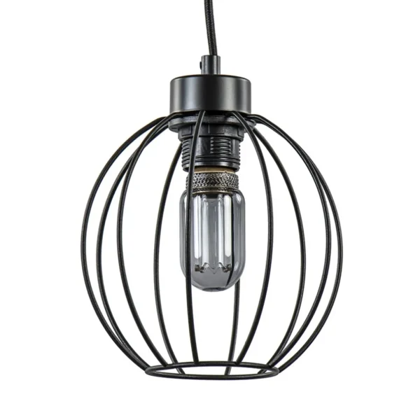 zwarte_draad_hanglamp_bol_0.webp Store Straluma Zwarte draad hanglamp bol klein