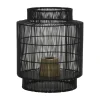 zwarte_draad_tafellamp_me_0.webp Discount Straluma Zwarte draad tafellamp met brons