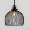 zwarte_hanglamp_karla_met_1.webp Online Straluma Zwarte hanglamp Karla met gaas