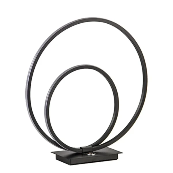 zwarte_led_tafellamp_met__0.webp Outlet Straluma Zwarte LED tafellamp met touchdimmer