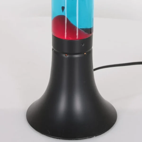 zwarte_tafellamp_lava_bla_1.webp Shop Straluma Zwarte tafellamp lava blauw met rood