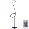 Hot Straluma Zwarte vloerlamp flamingo met LED RGB multicolor