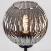zwarte_vloerlamp_met_smok_3.webp Fashion Straluma Zwarte vloerlamp met smoke glazen kap
