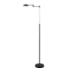 Fashion Straluma Zwarte vloerlamp-leeslamp LED dimbaar
