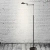 Fashion Straluma Zwarte vloerlamp-leeslamp LED dimbaar