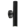 Shop Straluma Zwarte wandlamp up+down cilinder GU10